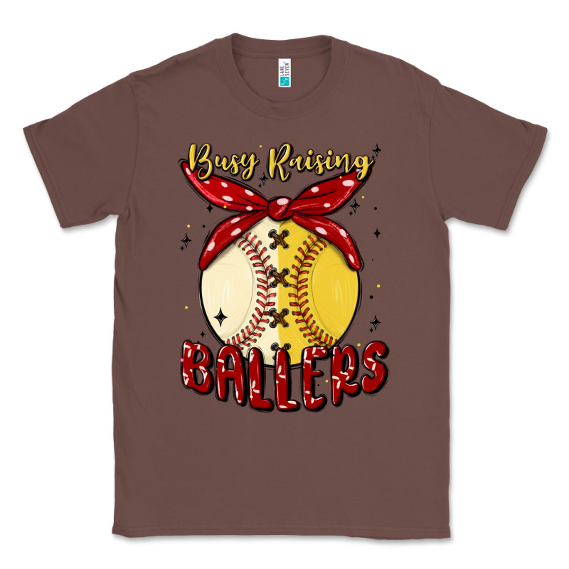 Busy Raising Ballers Malia Classic Tee by MaliasSmallBusiness | Teevron
