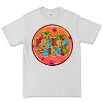 Dove Grey puerto rico coasters Premium Tee - AdoDesignShop