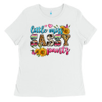 White western little miss sassy pants Ladies Tee - Zillion Design Studio