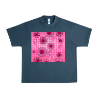 Midnight Navy breast cancer Urban Heavy Tee - Jasminsmagicworld