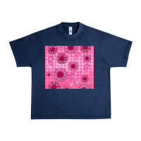 Navy breast cancer Urban Heavy Tee - Jasminsmagicworld