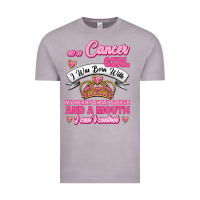 Vintage Zinc As A Cancer Girl I Was Born With My Heart On My Sleeve And A Mouth Vintage Tee - Jasminsmagicworld