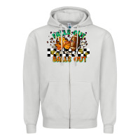 Dove Grey falls out balls out Zipper Hoodie - LillyAllenDesigns