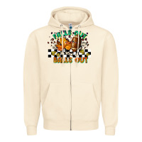 Sandshell falls out balls out Zipper Hoodie - LillyAllenDesigns