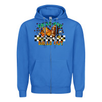 True Royal falls out balls out Zipper Hoodie - LillyAllenDesigns