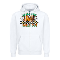 White falls out balls out Zipper Hoodie - LillyAllenDesigns