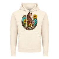 Vintage Artic western horseshoe horse sunflowers gemstone Vintage Hoodie - Artiststas