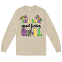 Mushroom let the good times roll Long Sleeve Tee - MaliasSmallBusiness