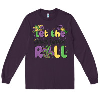 Plum let the good times roll Long Sleeve Tee - MaliasSmallBusiness
