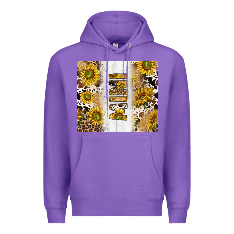 Western Mother's Day Mini With Cowhide And Sunflowers Tumbler Tbs Premium Hoodie by TumblerDesignByShophia | Teevron