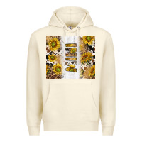 Sandshell western mother's day mini with cowhide and sunflowers tumbler tbs Premium Hoodie - TumblerDesignByShophia