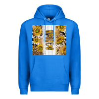 True Royal western mother's day mini with cowhide and sunflowers tumbler tbs Premium Hoodie - TumblerDesignByShophia