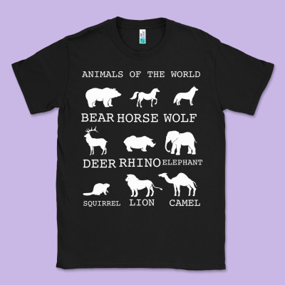 Animals Of The World Classic Tee Designed By Bettercallsaul