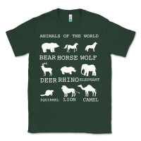 Sports Green Animals Of The World Classic Tee - Bettercallsaul