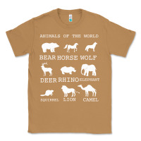 Toasted Coconut Animals Of The World Classic Tee - Bettercallsaul