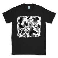 Black cowhide Classic Tee - RanaPortraitStore