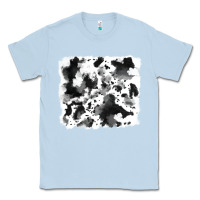 Dusty Blue cowhide Classic Tee - RanaPortraitStore