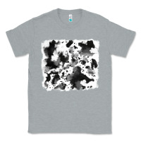 Heather Grey cowhide Classic Tee - RanaPortraitStore