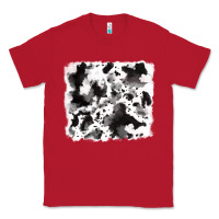 Red cowhide Classic Tee - RanaPortraitStore