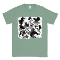 Sage cowhide Classic Tee - RanaPortraitStore