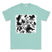 Seafoam cowhide Classic Tee - RanaPortraitStore