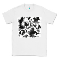 White cowhide Classic Tee - RanaPortraitStore