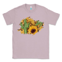 Lilac cactus leopard sunflower glitter  patch Classic Tee - AdoDesignShop