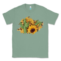 Sage cactus leopard sunflower glitter  patch Classic Tee - AdoDesignShop