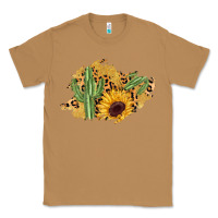Toasted Coconut cactus leopard sunflower glitter  patch Classic Tee - AdoDesignShop
