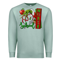 Seafoam Christmas Character Nurse Premium Sweatshirt - NancyCooperArtShop