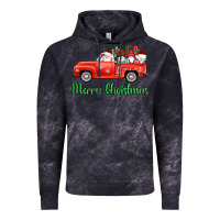 Cloud Black merry christmas truck gnomes Vintage Hoodie - AdoDesignShop