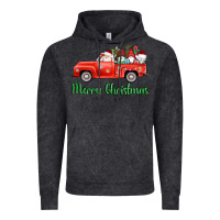 Vintage Black merry christmas truck gnomes Vintage Hoodie - AdoDesignShop