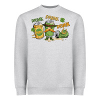 Heather Grey deink drank drunk st. patrick's day Heavyweight Sweatshirt - MaliasSmallBusiness