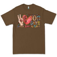 Cacao peace love 100 days of school Premium Tee - RacoonDesign