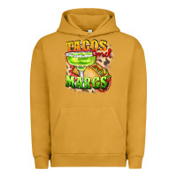 Pigment Peanut Butter Tacos and margs Urban Hoodie - FaDigitalArtStudio