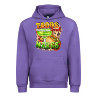 Tulip Tacos and margs Urban Hoodie - FaDigitalArtStudio
