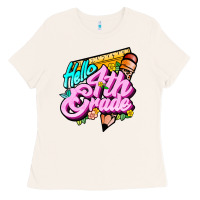 Bone hello 4th grade Ladies Tee - JahusDesignShop