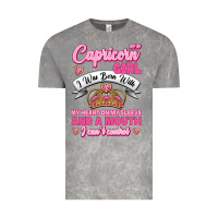 Cloud Rock As A Capricorn Girl I Was Born With My Heart On My Sleeve And A Mouth Vintage Tee - Jasminsmagicworld