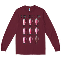 Burgundy god says i am bible verse stanley Long Sleeve Tee - MaliasSmallBusiness