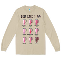 Mushroom god says i am bible verse stanley Long Sleeve Tee - MaliasSmallBusiness