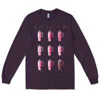 Plum god says i am bible verse stanley Long Sleeve Tee - MaliasSmallBusiness