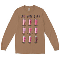Toasted Coconut god says i am bible verse stanley Long Sleeve Tee - MaliasSmallBusiness