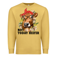 Antique Gold Cute Heifer Premium Sweatshirt - texasbilliewilder