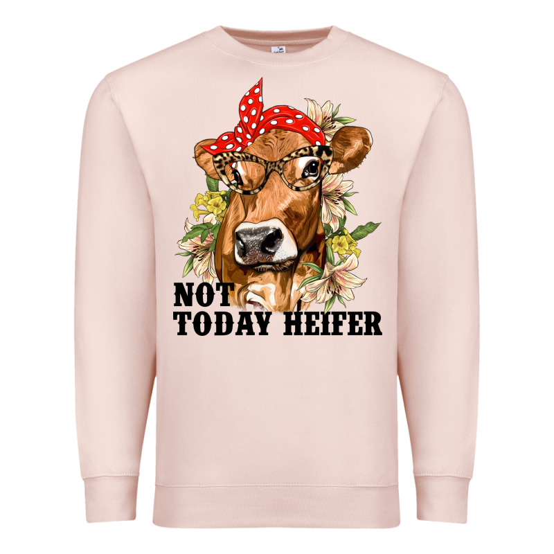 Cute Heifer Premium Sweatshirt by texasbilliewilder | Teevron