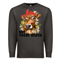 Smoke Cute Heifer Premium Sweatshirt - texasbilliewilder