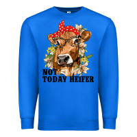 True Royal Cute Heifer Premium Sweatshirt - texasbilliewilder