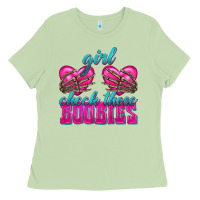 Matcha Girl Check Those Boobies Ladies Tee - texasbilliewilder