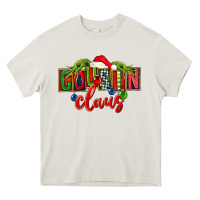 Cream Cousin claus christmas Heavy Core Tee - FaDigitalArtStudio