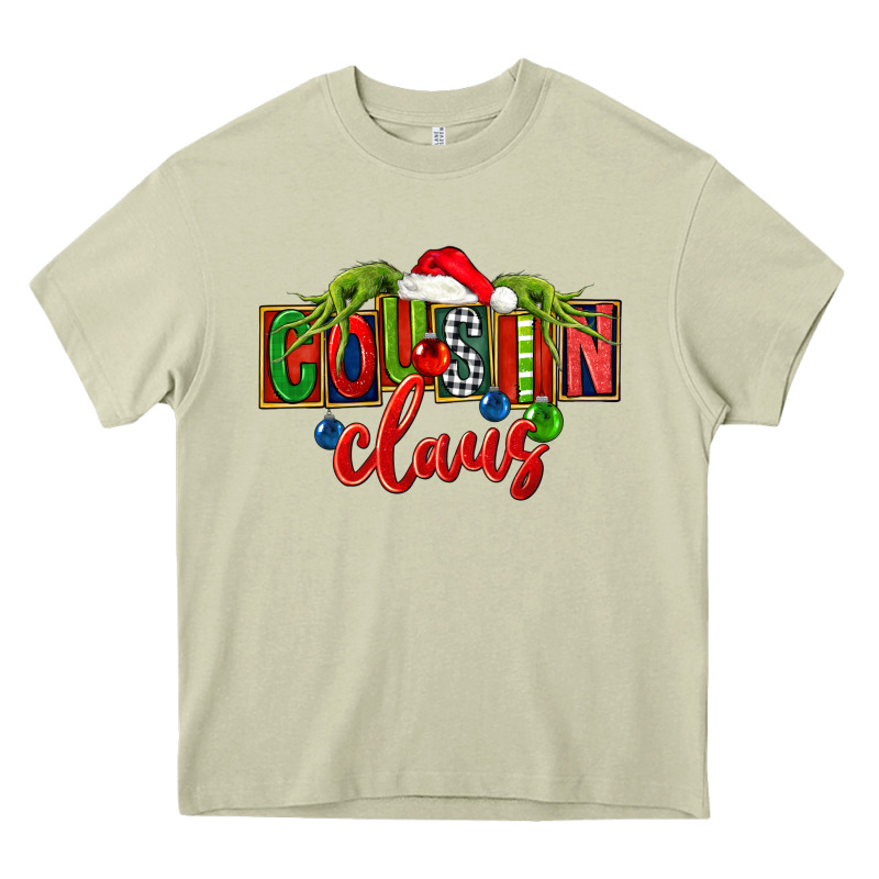Cousin Claus Christmas Heavy Core Tee by FaDigitalArtStudio | Teevron