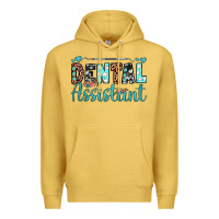 Antique Gold dental assistant Premium Hoodie - JahusDesignShop